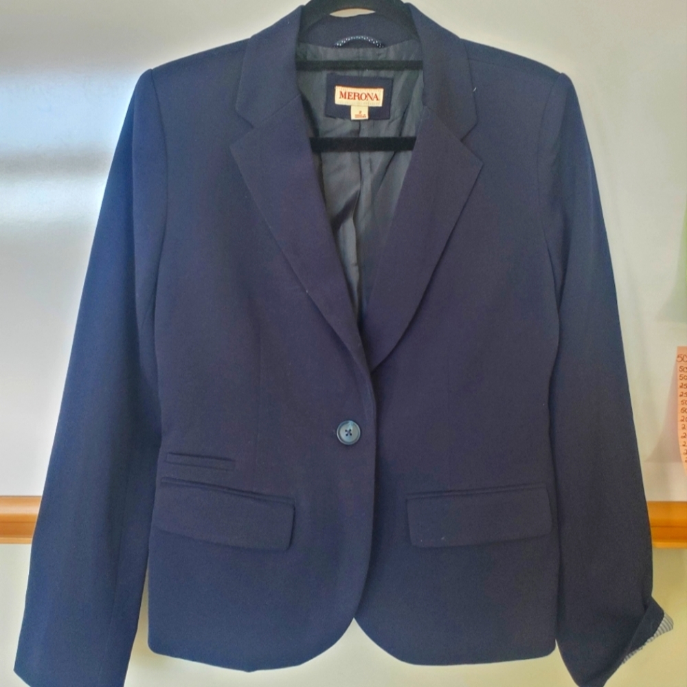 Navy blazer